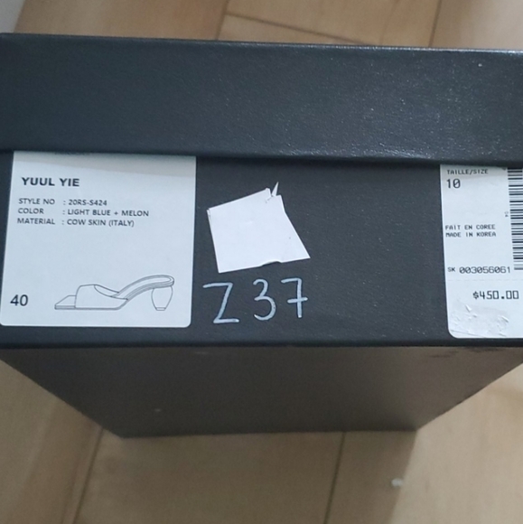 Light Blue Mules by Yuul Yie, Brand New - Picture 4 of 5